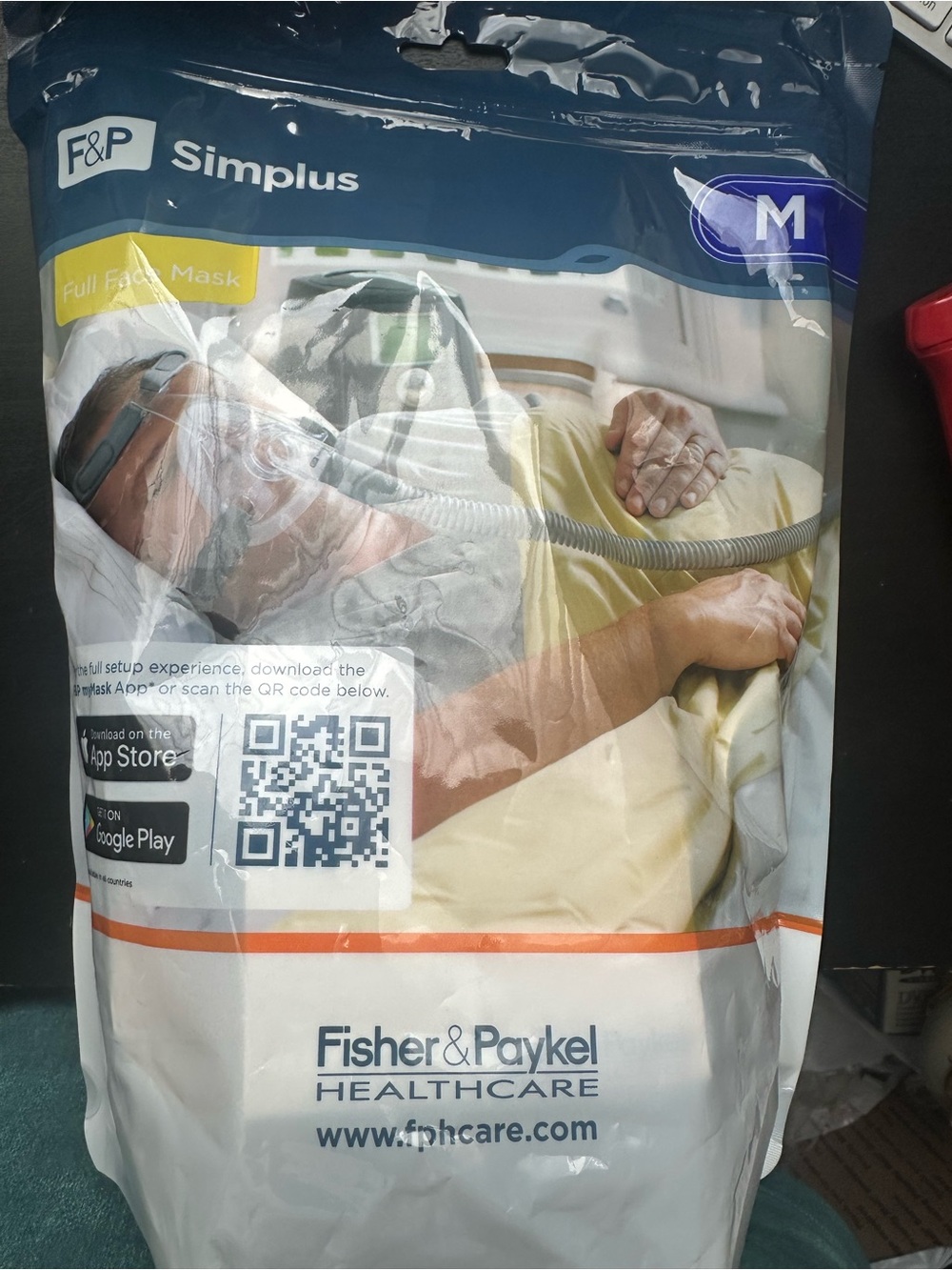 F&P Simplus Full Face Mask sz M